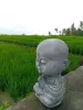  Product image 4 of the product “Ishaan - Sitting Monk Big Head, 29.5cm Height | cast stone ”